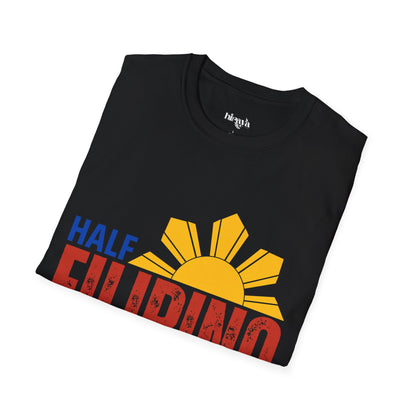 Half Filipino- Filipino Heritage T-Shirt (Unisex Soft Style Shirt)